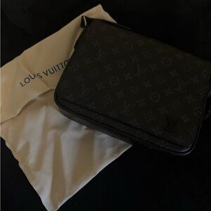 Louis Vuitton Dark Monogram Messenger Bag